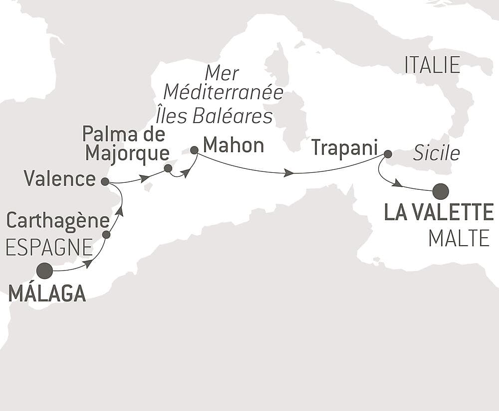 Rivages ibériques et Sicile