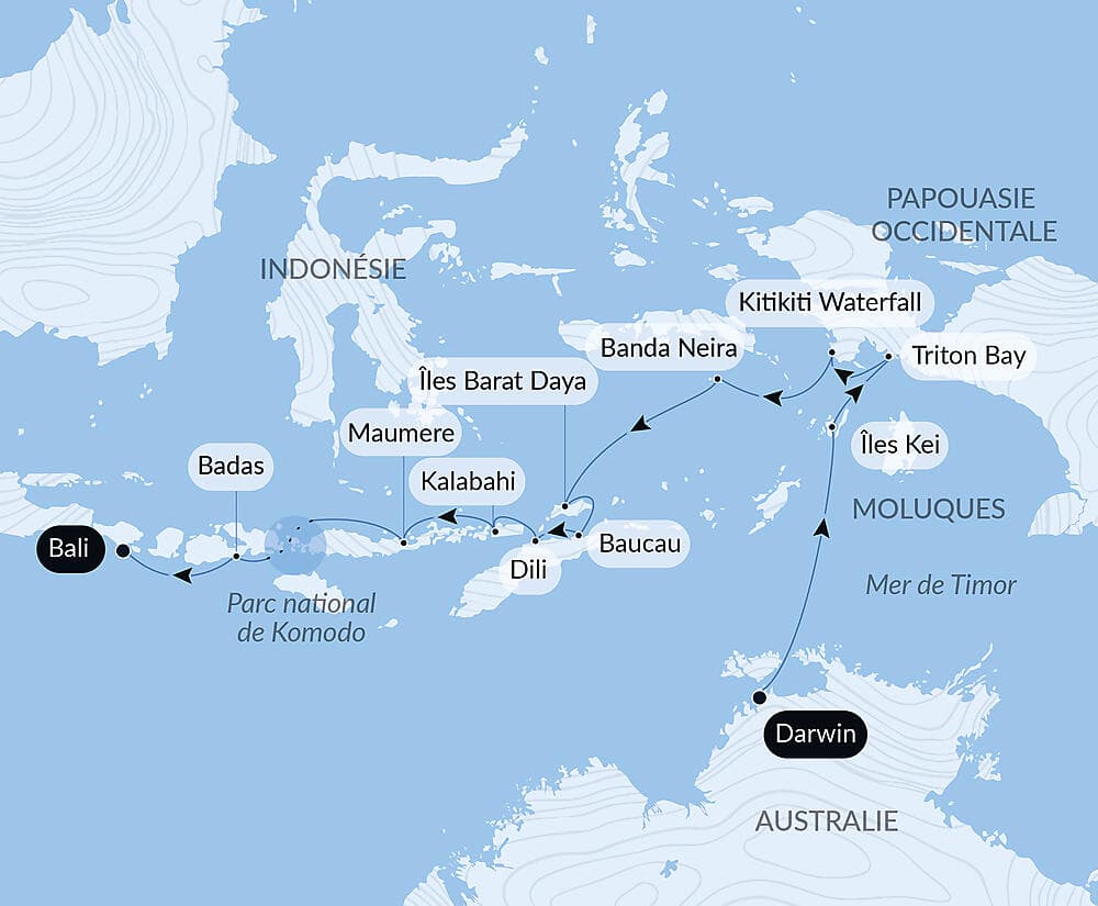 Trésors insulaires d'Indonésie et du Timor Oriental null